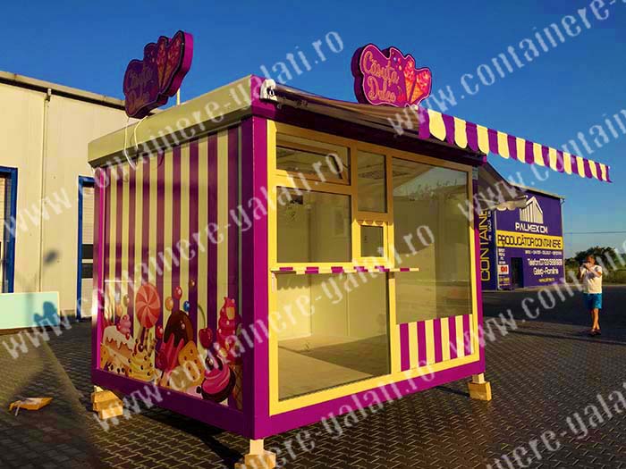 containere magazin cofetarie Teleorman